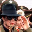 Michael marches with the Russian Defence Ministry Orchestra.