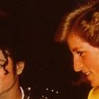 Michael meets Princess Diana before his concert at Wembley.