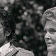 Michael meets with former president Ronald Reagan and his wife Nancy at the White House.
