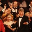 Michael performs at president Bill Clinton's Inaugural Celebration.
