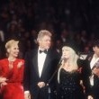 Michael performs at president Bill Clinton's Inaugural Celebration.