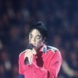 Michael performs at president Bill Clinton's Inaugural Celebration.