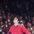 Michael performs at president Bill Clinton's Inaugural Celebration.