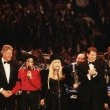Michael performs at president Bill Clinton's Inaugural Celebration.