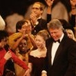Michael performs at president Bill Clinton's Inaugural Celebration.