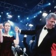 Michael performs at president Bill Clinton's Inaugural Celebration.