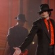 Michael performs during the taping of the "American Bandstand 50th...A Celebration" show.