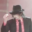 Michael performs during the taping of the "American Bandstand 50th...A Celebration" show.