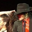 Michael performs during the taping of the "American Bandstand 50th...A Celebration" show.