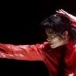 Michael performs during the taping of the "American Bandstand 50th...A Celebration" show.