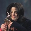 Michael recieves a "Millenium- Bambi" at the Bambi award ceremony in Berlin, Germany.