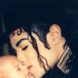 Michael stops and visits children at an Romanian orphanage in 1992 during his 'Dangerous' tour.
