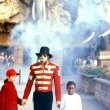 Michael stops by Sun City, the luxory South African resort in 1996.