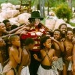Michael stops by Sun City, the luxory South African resort in 1996.