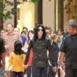 Michael takes his daughter Paris on a shopping spree at Caesar's Palace in Las Vegas for her ninth birthday.