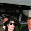Michael tours Harrods with Mohamed Al Fayed.