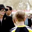 Michael tours Harrods with Mohamed Al Fayed.