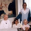 Michael visits a Children's Hospital in Prague.