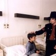 Michael visits a Children's Hospital in Prague.