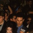 Michael visits England accompanied by Uri Geller and magician David Blaine.