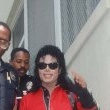 Michael visits his old school, Gardner Street Elementary School.