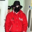 Michael visits London before the 1996 Brit Awards.