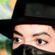 Michael visits London before the 1996 Brit Awards.