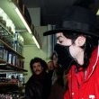 Michael visits London before the 1996 Brit Awards.
