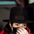 Michael visits London before the 1996 Brit Awards.