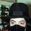 Michael visits London before the 1996 Brit Awards.