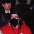 Michael visits London before the 1996 Brit Awards.
