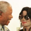 Michael visits Nelson Mandela in Cape Town, South Africa.