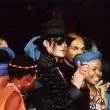 Michael visits Nelson Mandela to celebrate his 80th birthday.