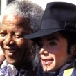 Michael visits South Africa visiting with his friend Nelson Mandela and celebrating his 78th birthday.