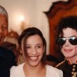 Michael visits South Africa visiting with his friend Nelson Mandela and celebrating his 78th birthday.