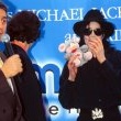 Munich's Olympic Stadium. Michael was there to speak about his Red Cross charity concert with Luciano Pavarotti and other famous music stars.