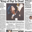 Newspaper Covers from around the world