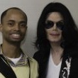 Photos of Michael Jackson backstage at the 2006 Japan MTV VMAs.