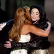 Radio Music Awards. Michael recieves the Humanitarian Award.