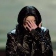 Radio Music Awards. Michael recieves the Humanitarian Award.