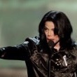 Radio Music Awards. Michael recieves the Humanitarian Award.
