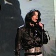 Radio Music Awards. Michael recieves the Humanitarian Award.