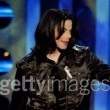 Radio Music Awards. Michael recieves the Humanitarian Award.