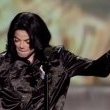 Radio Music Awards. Michael recieves the Humanitarian Award.