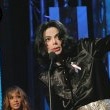 Radio Music Awards. Michael recieves the Humanitarian Award.